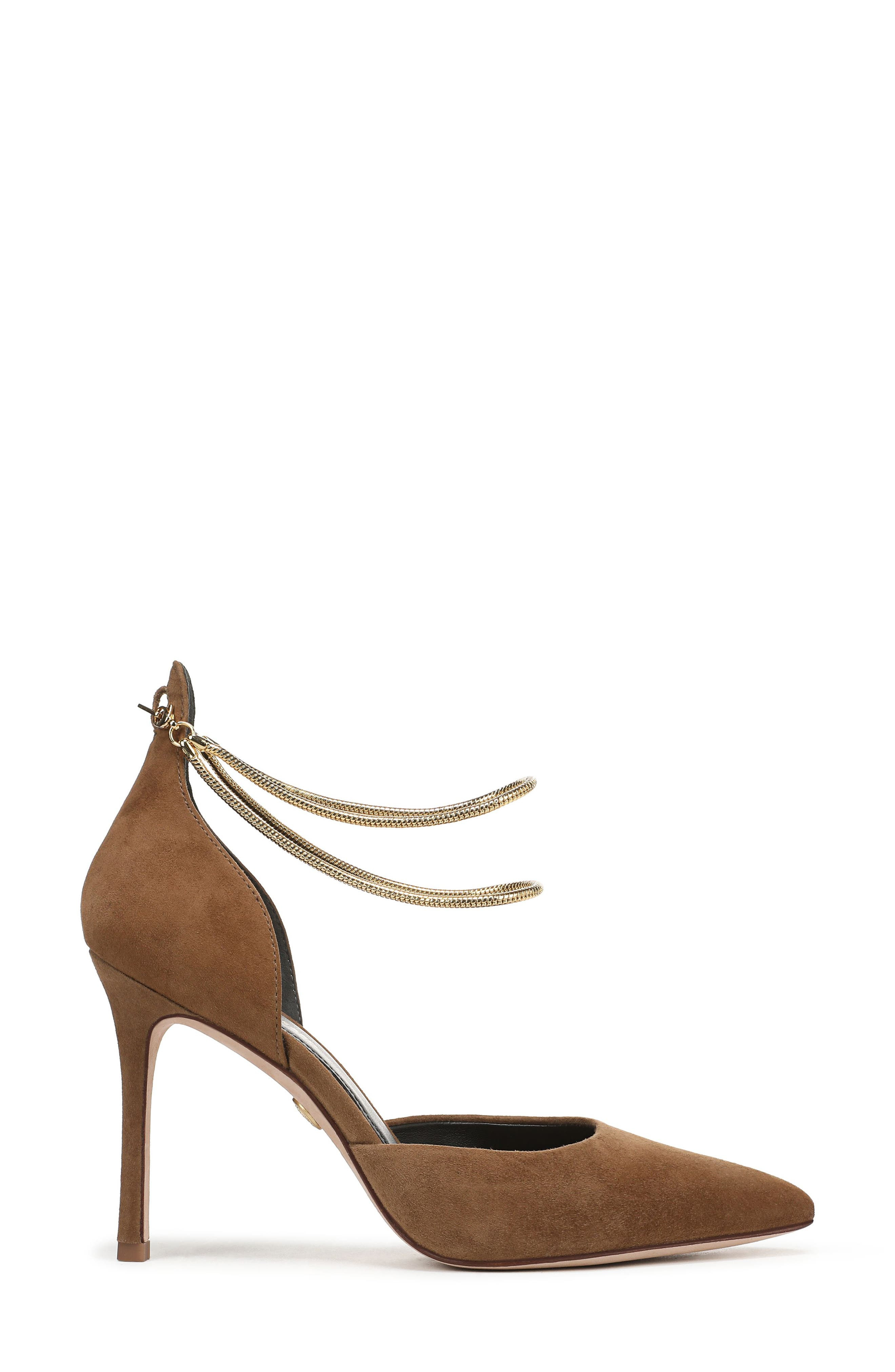 Veronica Beard Leandra Ankle Strap Pump in Hazelwood at Nordstrom - 3