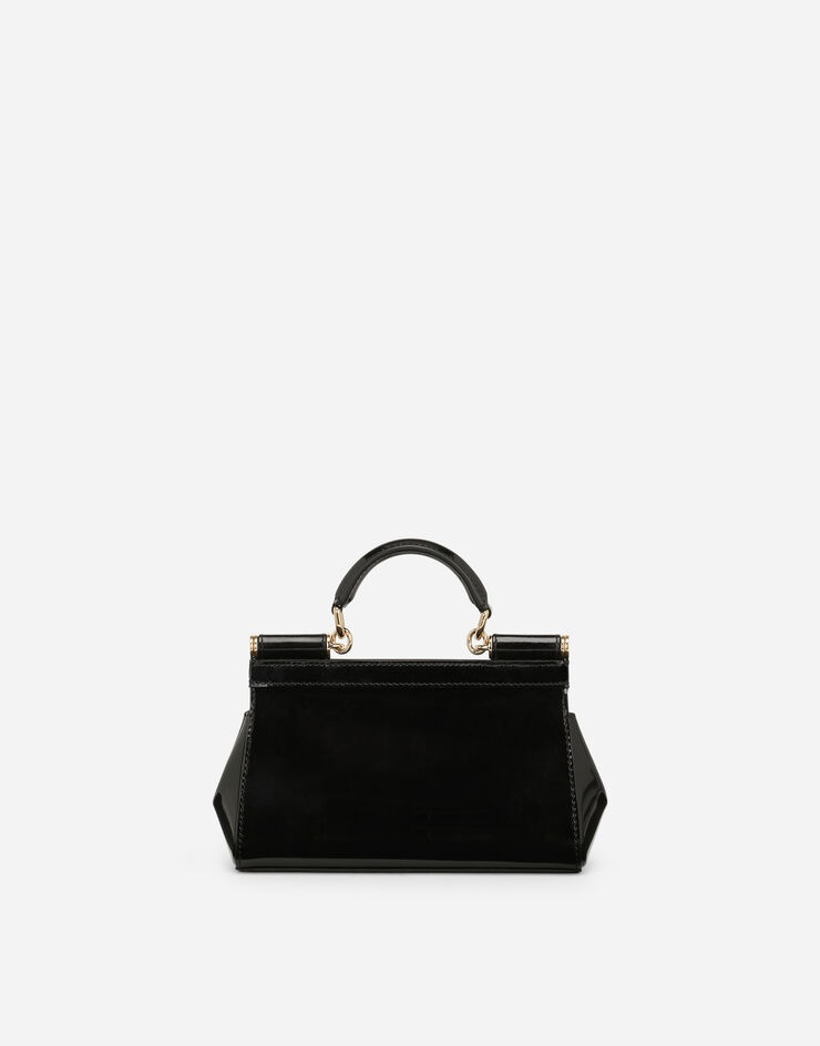 Small Sicily bag in polished calfskin - 4