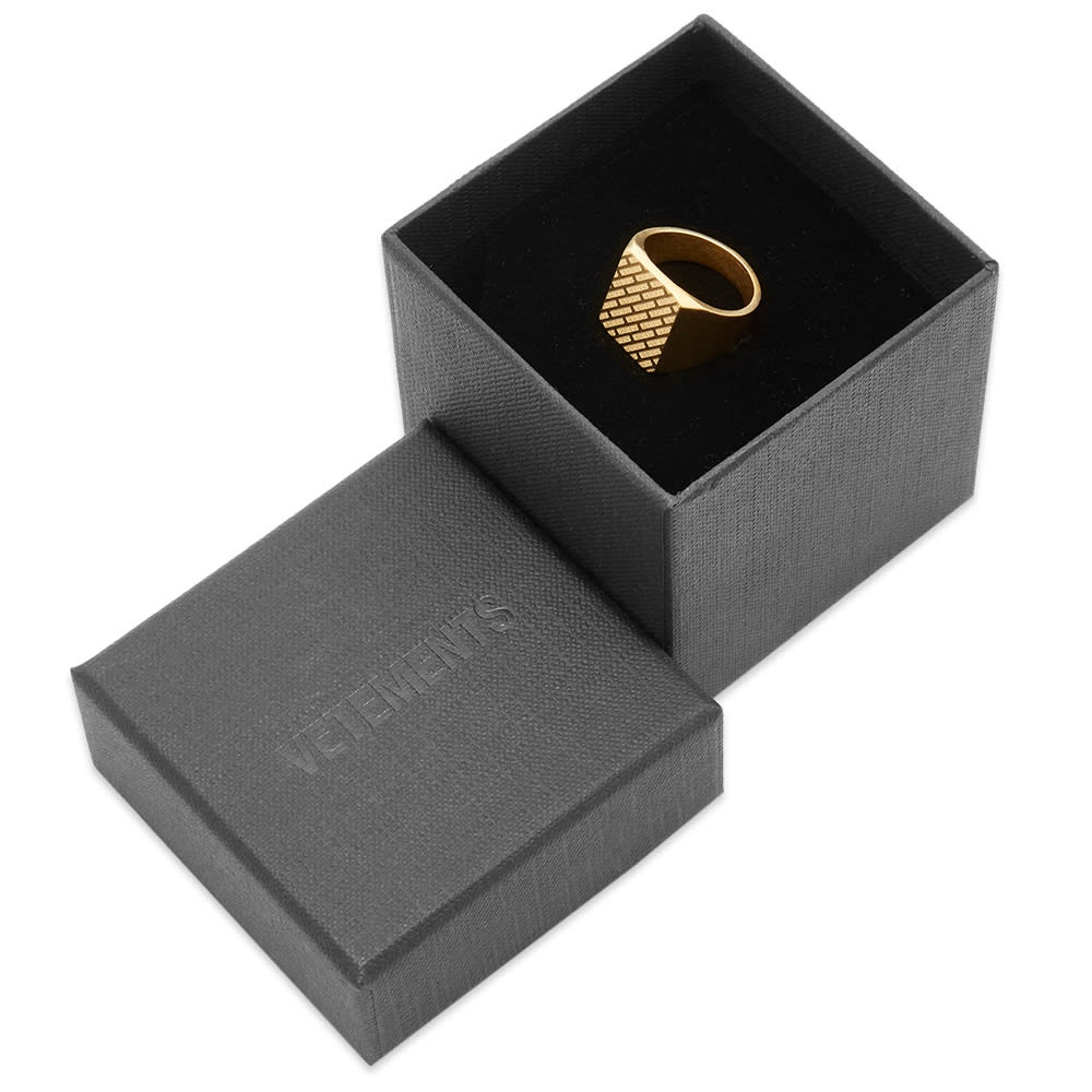 VETEMENTS New Logo Ring - 3