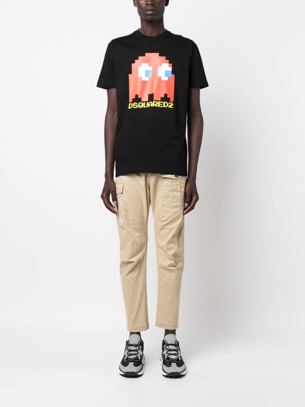 button-up cargo trousers - 2