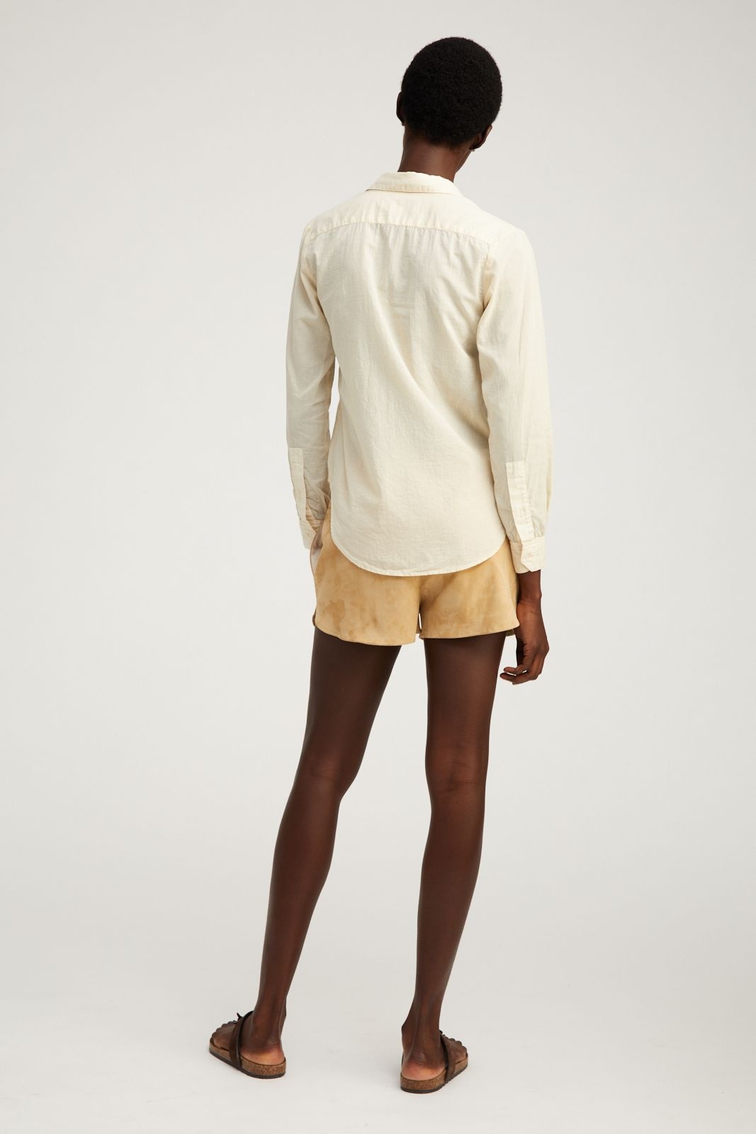 NOIX SUEDE SLIP SHORTS - 4