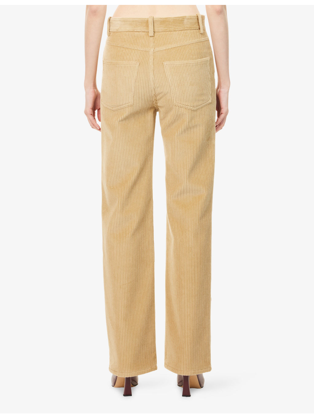 Regular-Fit Straight-Leg Cotton-Corduroy Trousers - 4