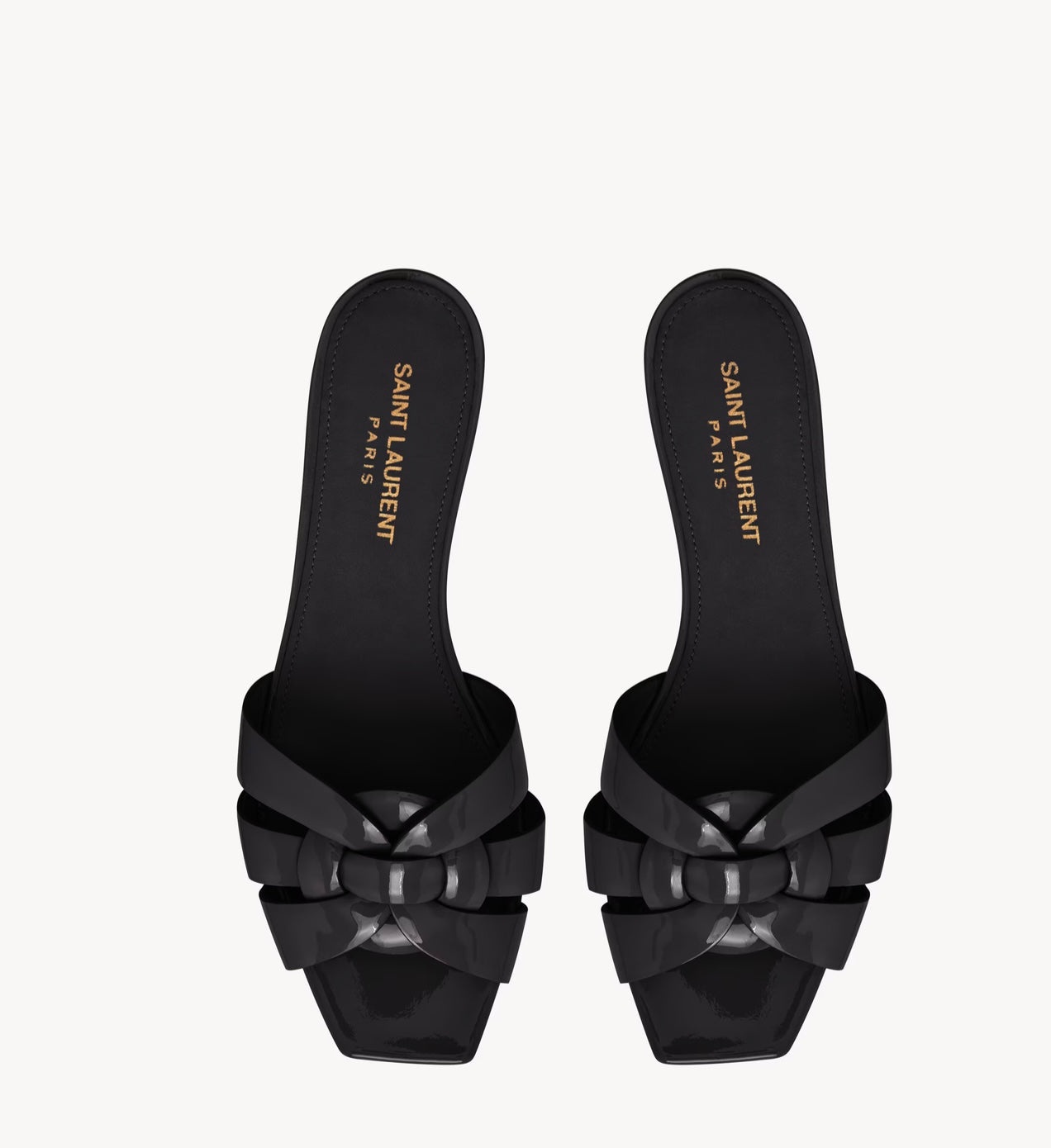 SAINT LAURENT TRIBUTE MULES - 3