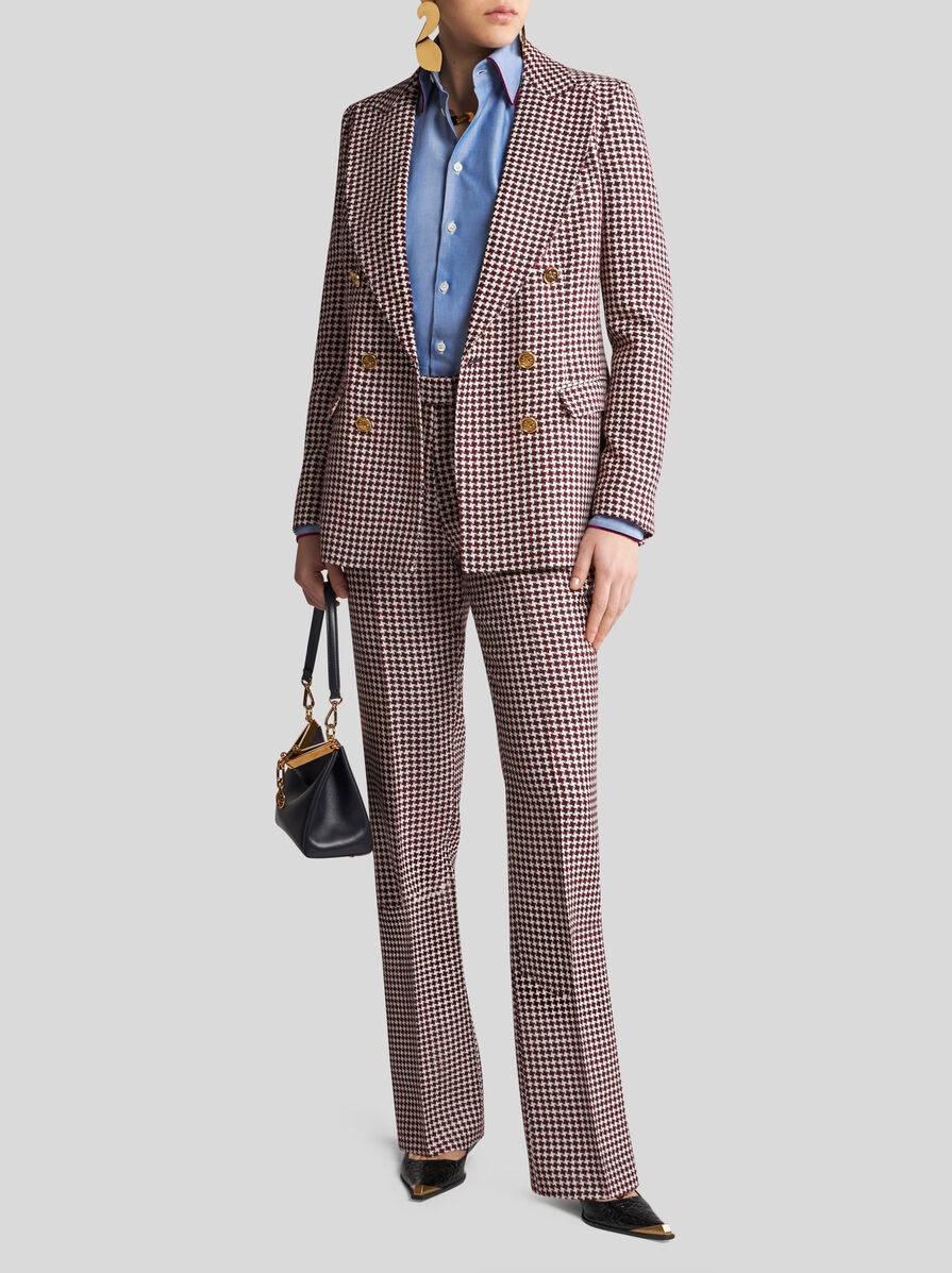 HOUNDSTOOTH TROUSERS - 4