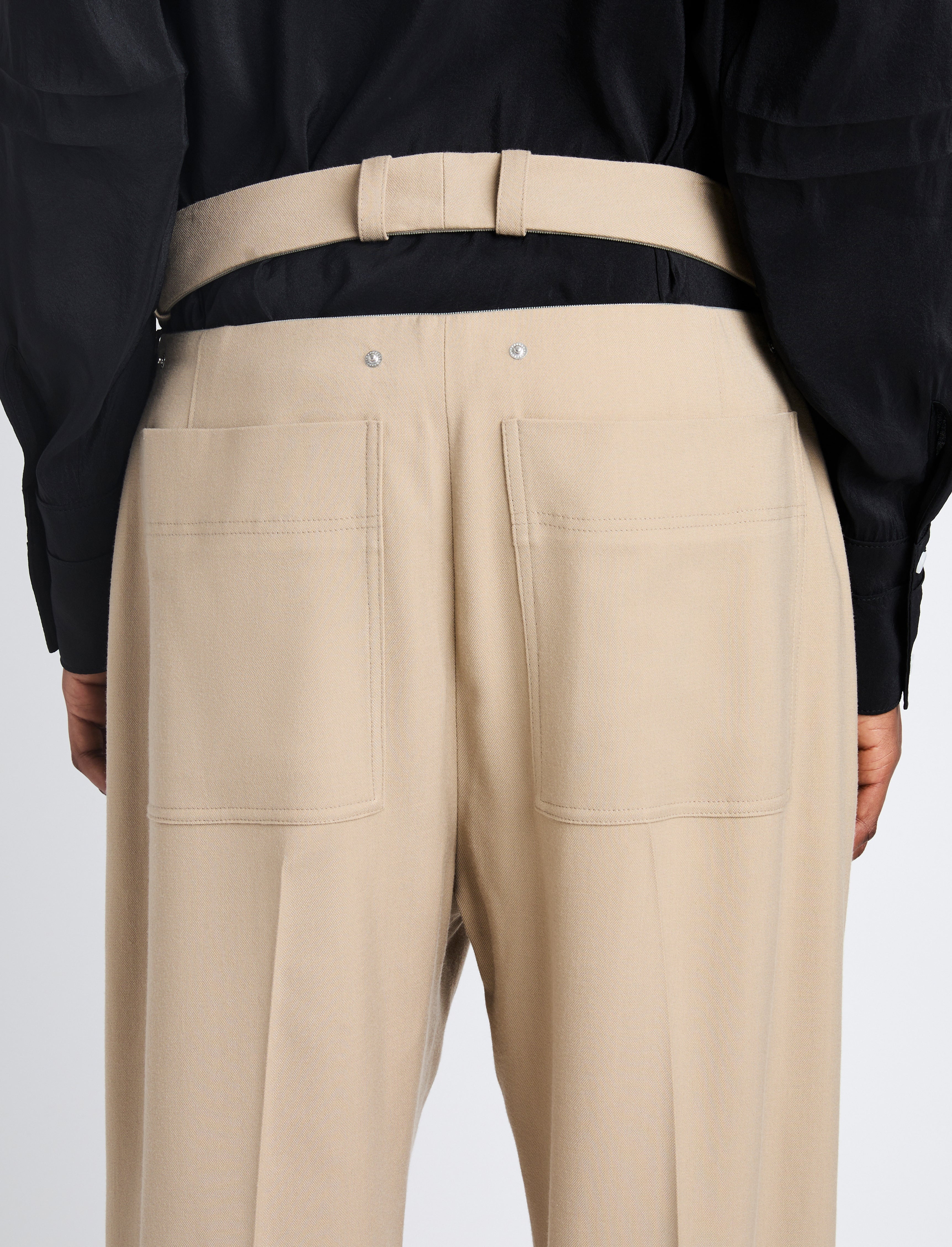 Otis Pant in Viscose Wool - 5