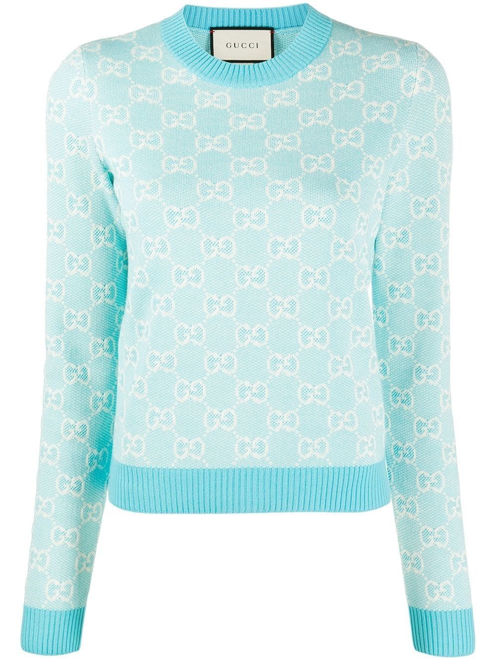 GG monogram-pattern jumper - 1