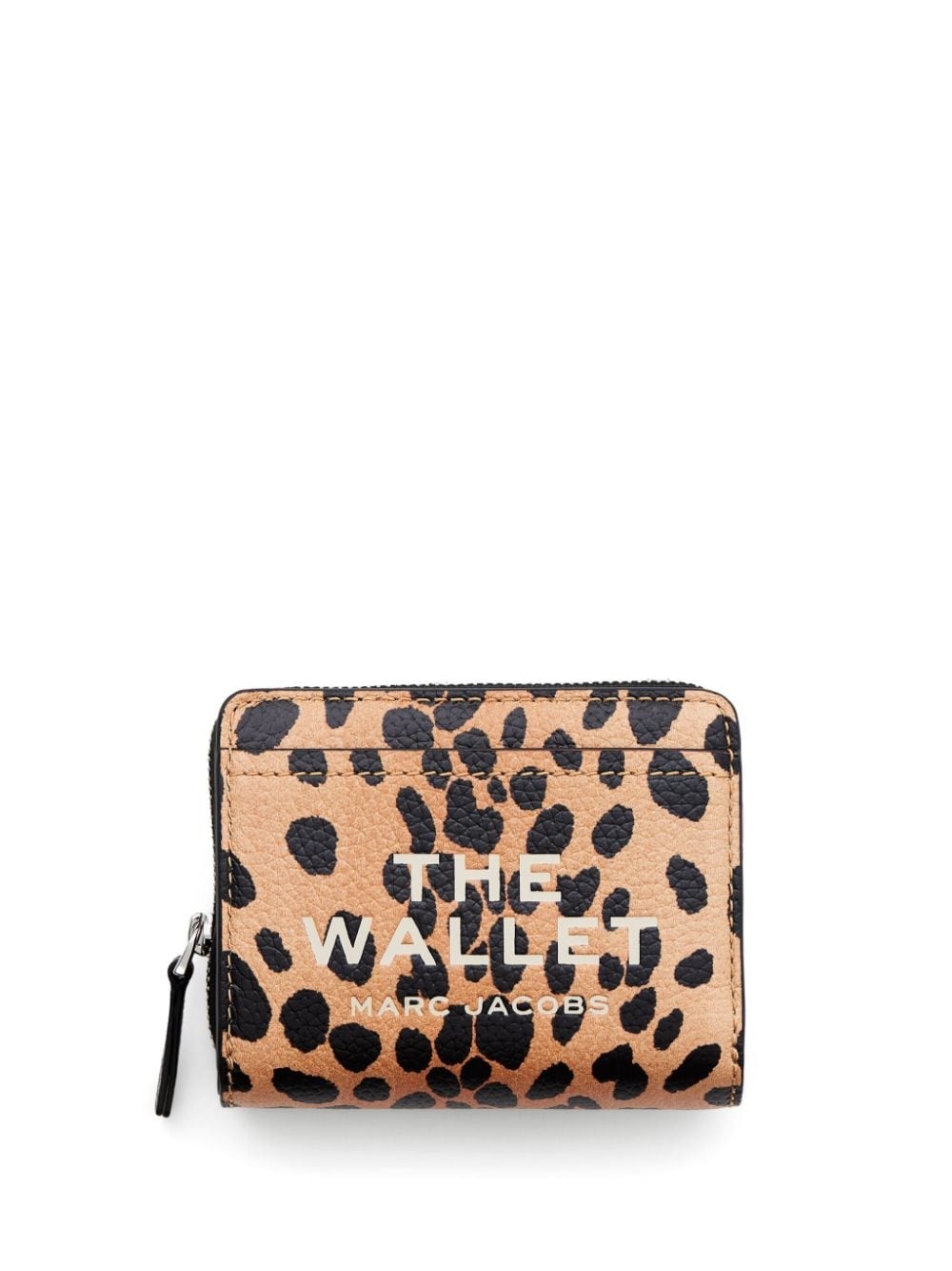 The Cheetah Leather Mini compact wallet - 1