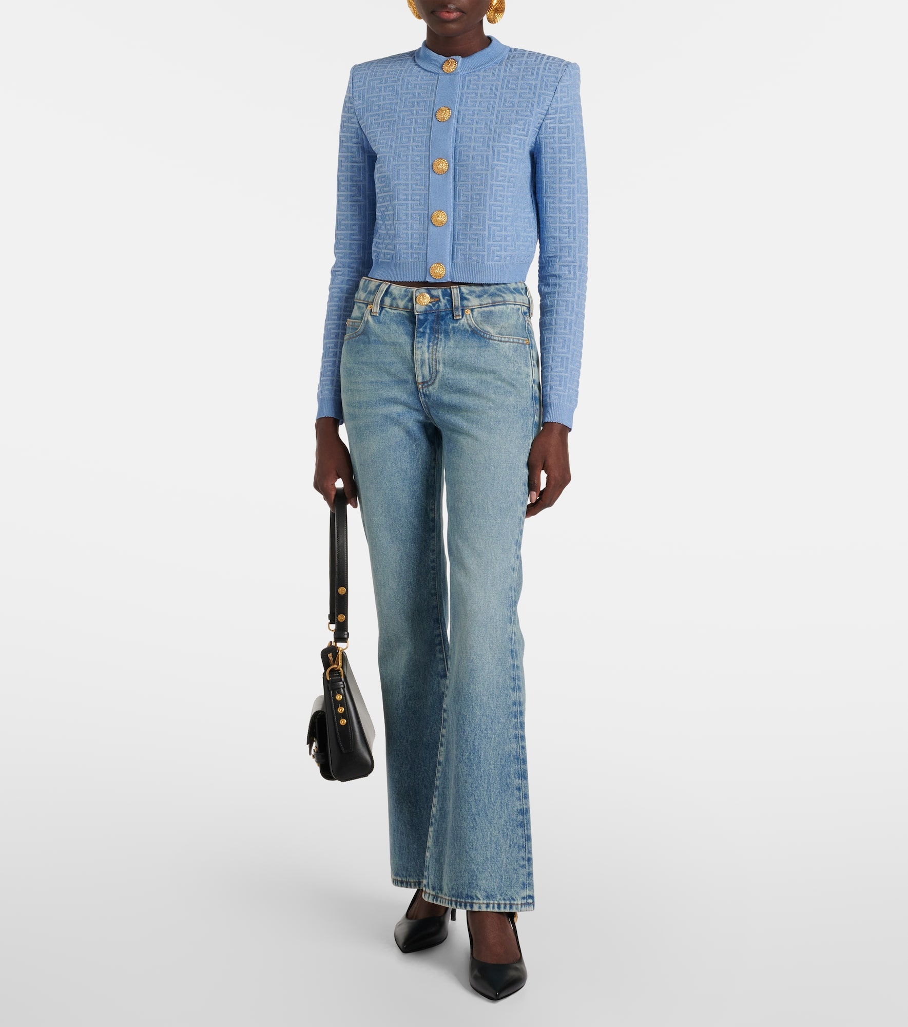 Low-rise bootcut jeans - 2