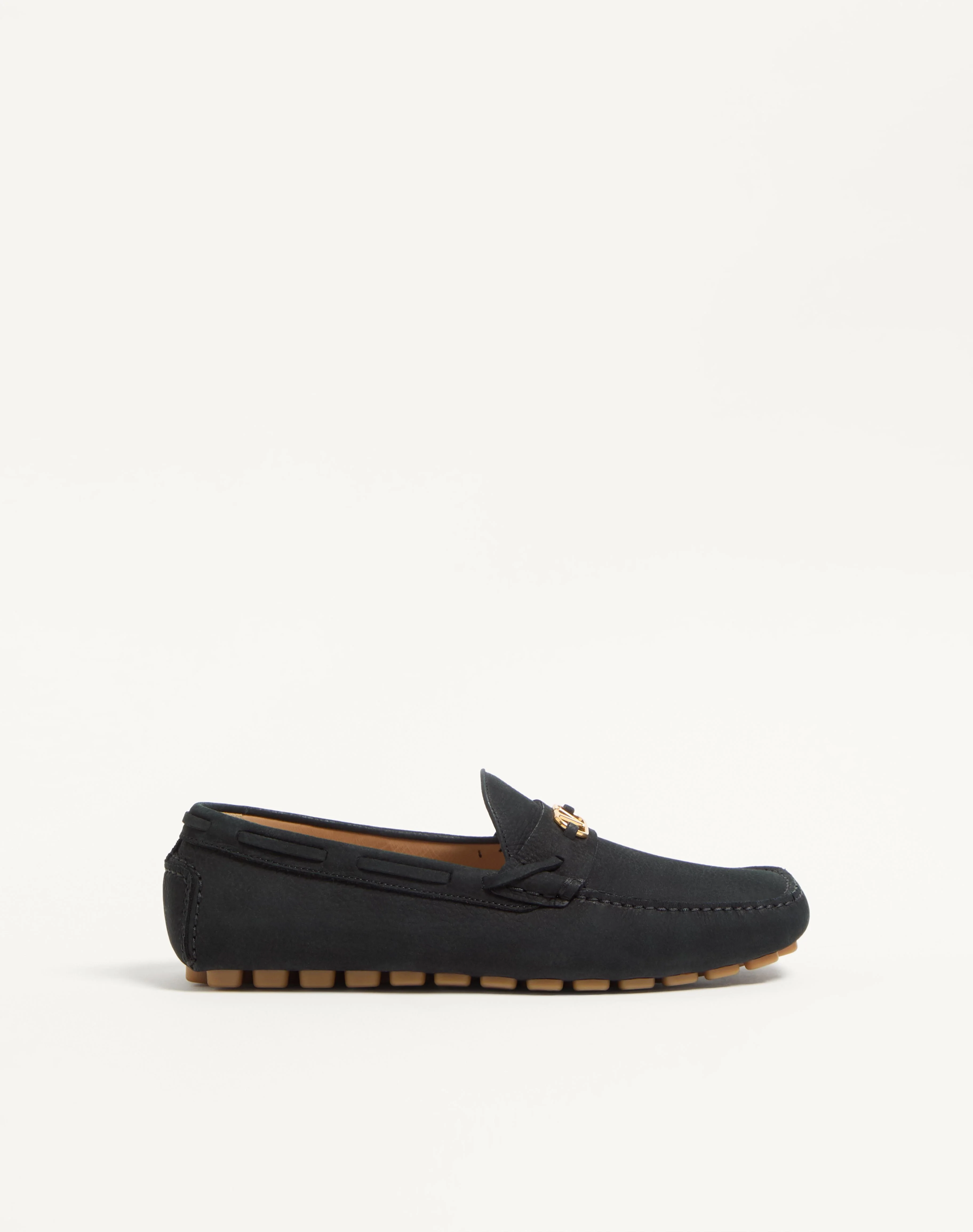 DRIVER FASTAWAY LOAFER IN DEERSKIN SUEDE - 1