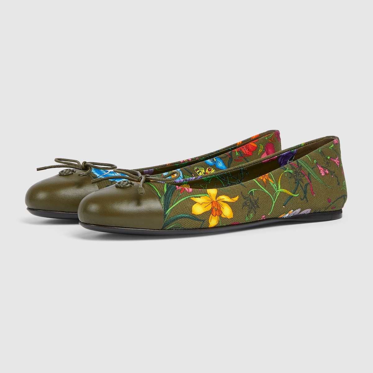 Women's printed ballet flat - 4
