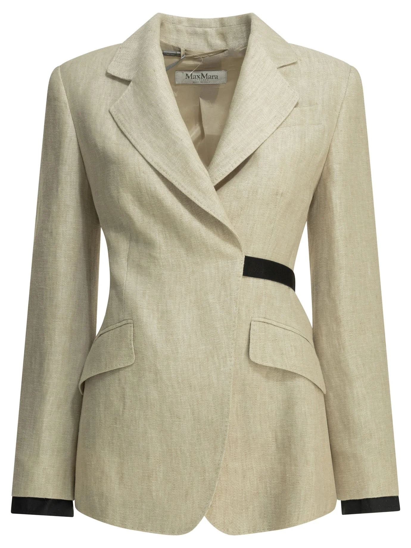 Max Mara Linen Double-breasted Blazer - 1