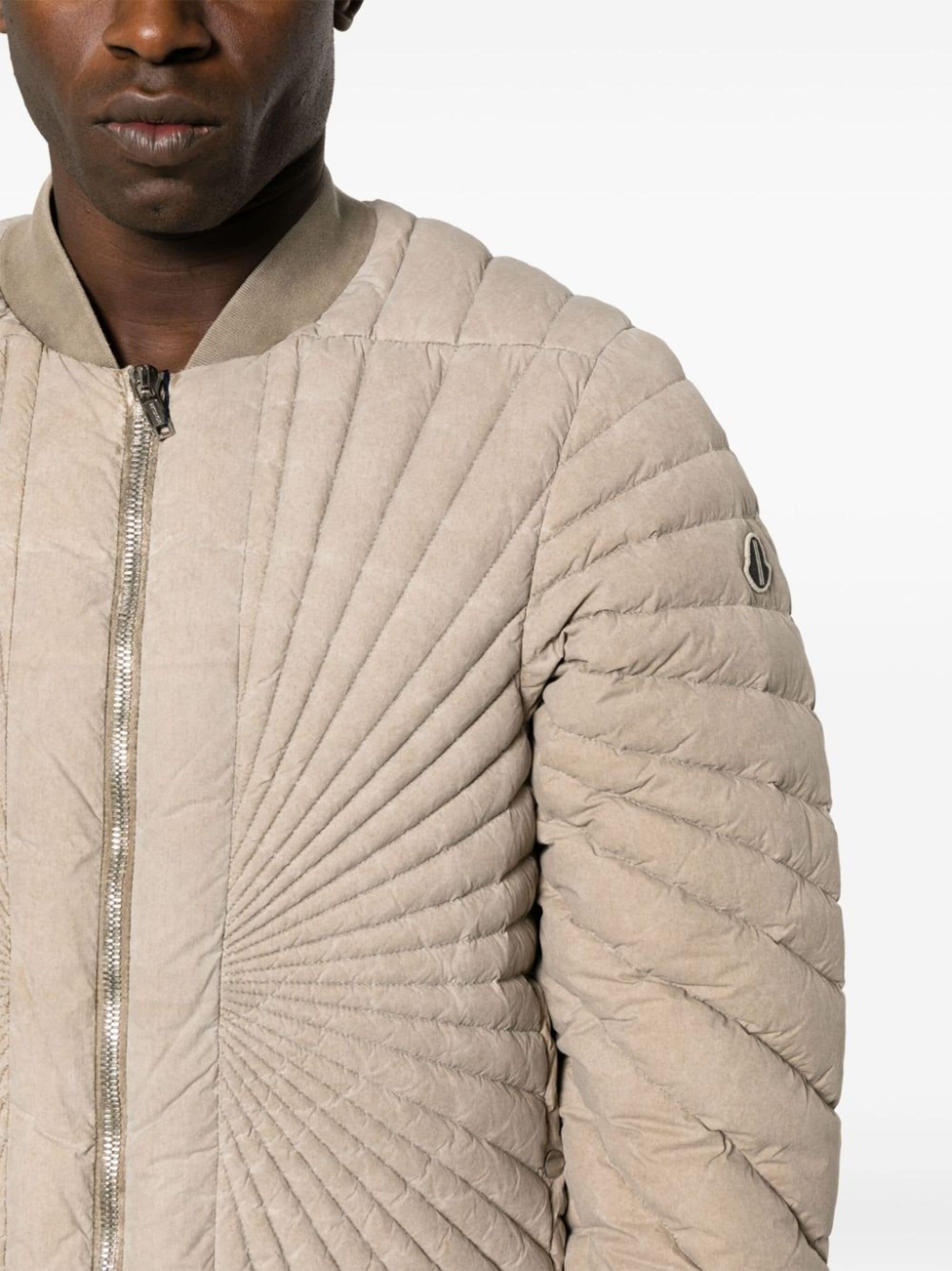 x Rick Owens Radiance Flight quilted bomber jacket - 6