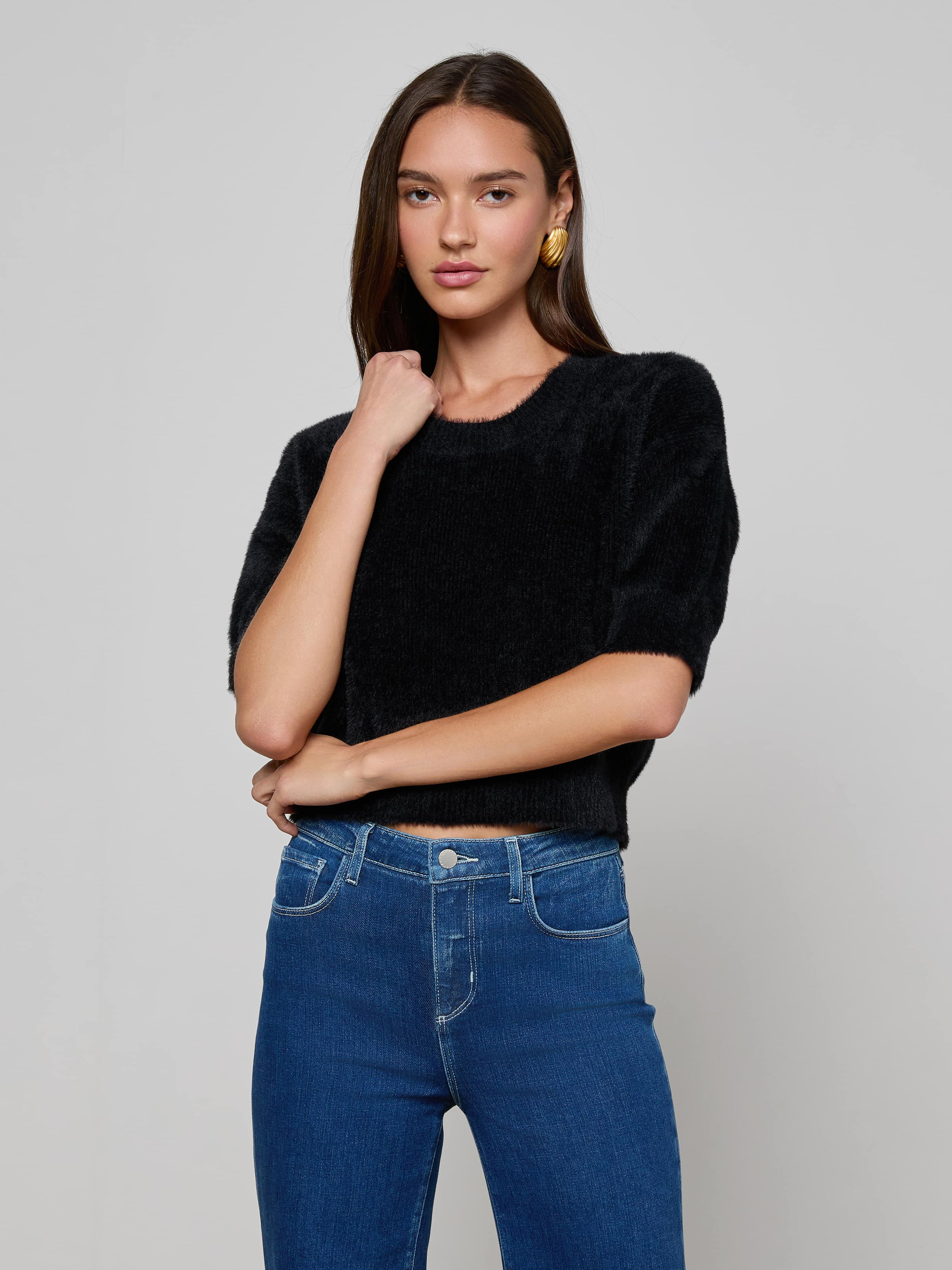 Guinevere Cropped Pullover - 2