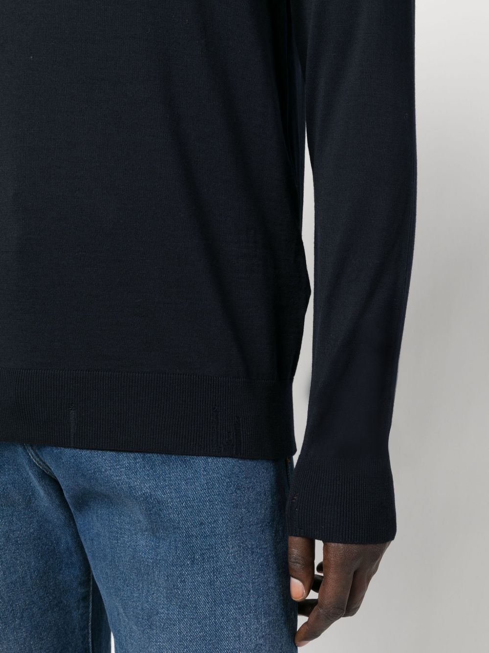 logo-patch sweatshirt - 5