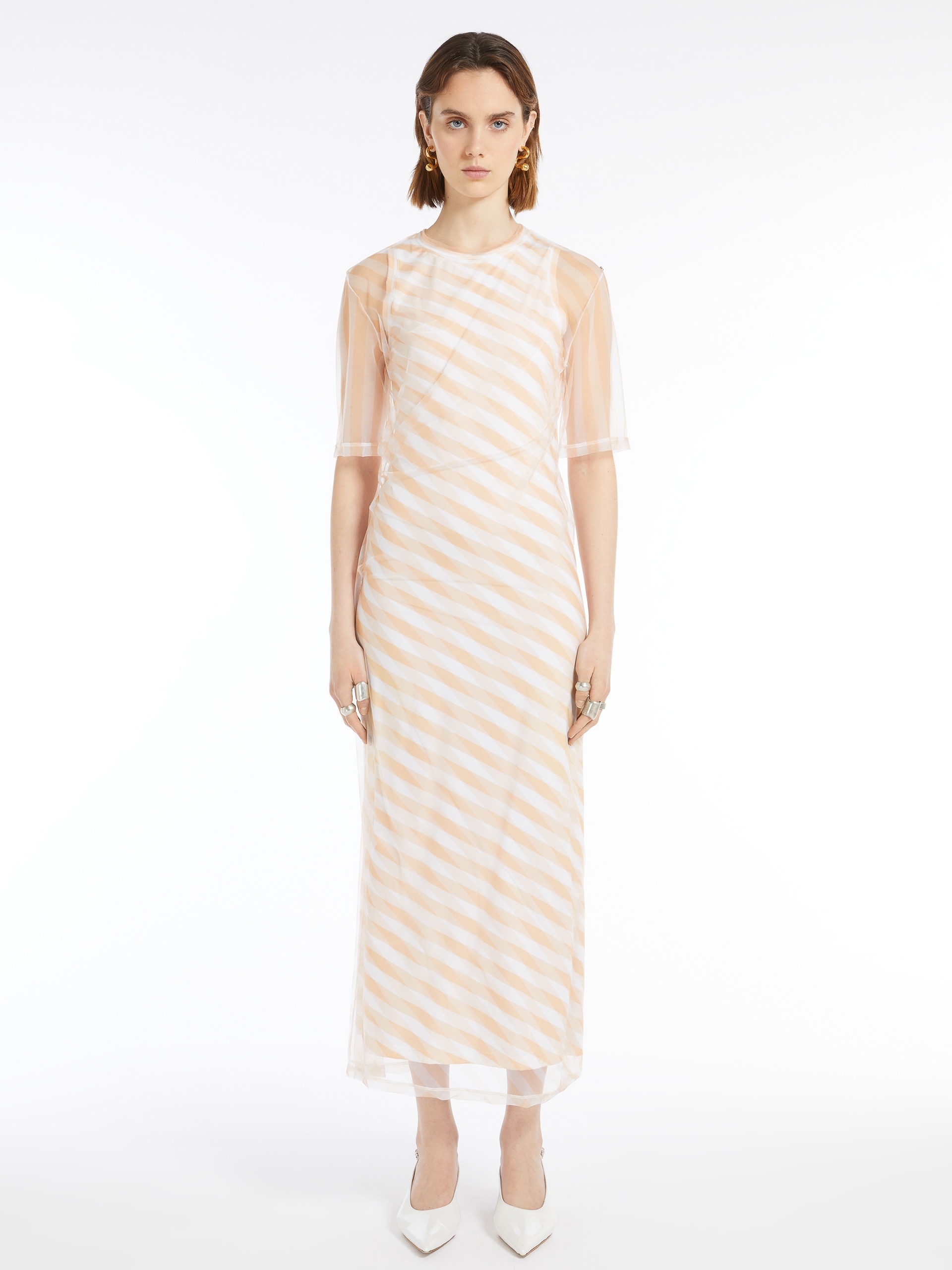 PAUSA Double op-art dress - 3