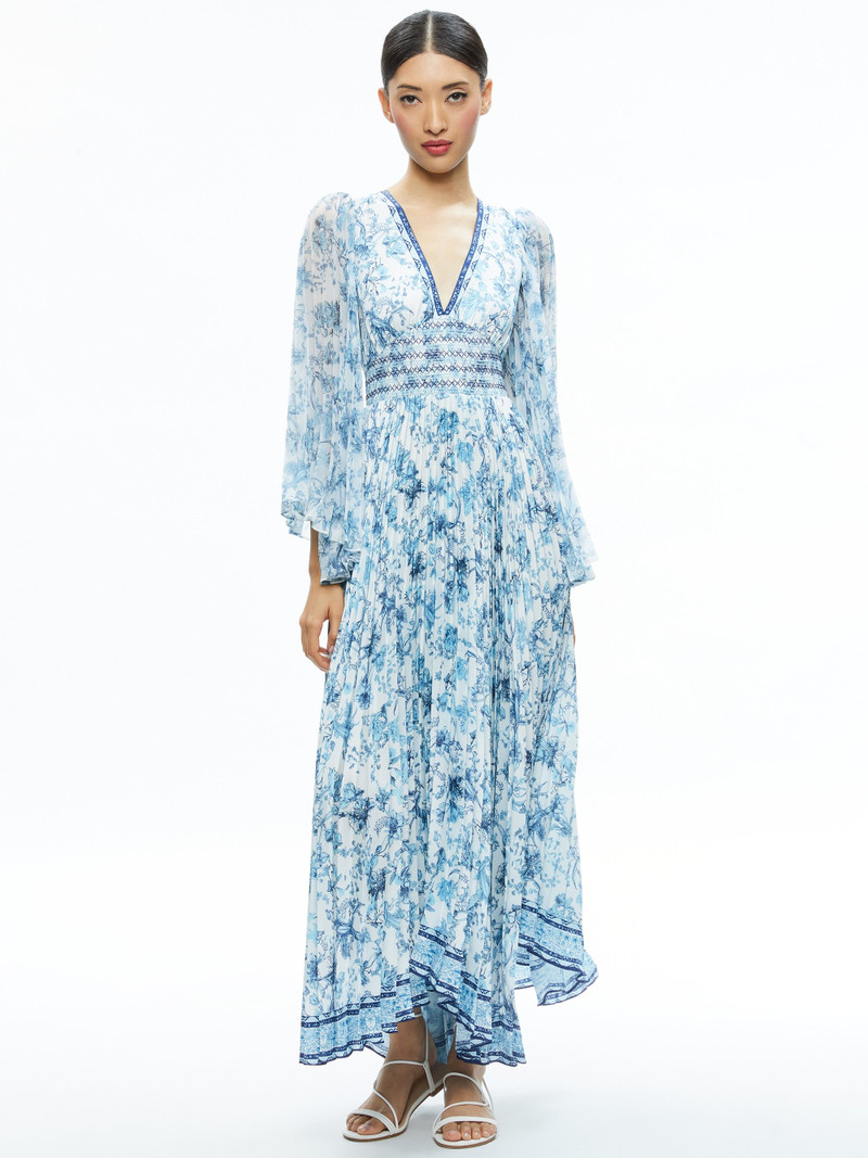 SION SUNBURST 고정 MAXI DRESS 6
