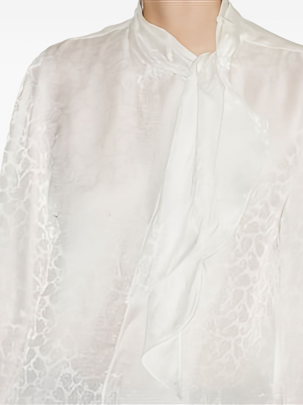 Raphaella ruffled-cuff blouse - 5