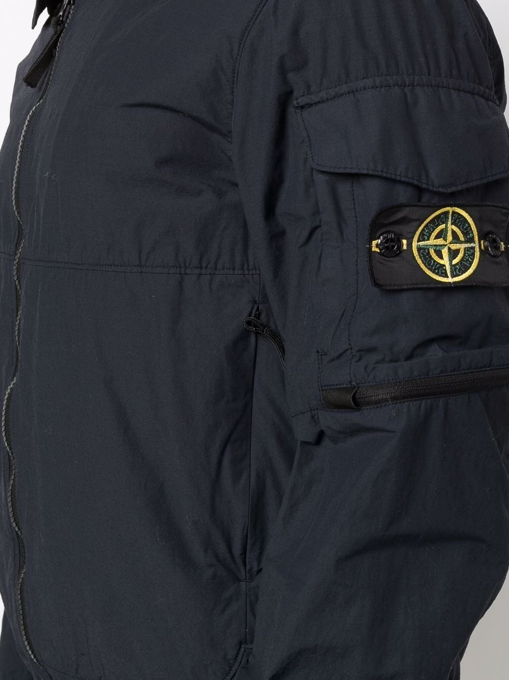 Compass badge lightweight hooded jacket - 5