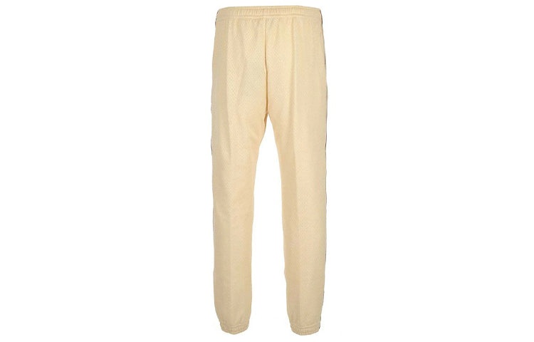 Gucci Strappy Side Striped Sweatpants For Men Beige 599356-XJB1N-9192 - 2