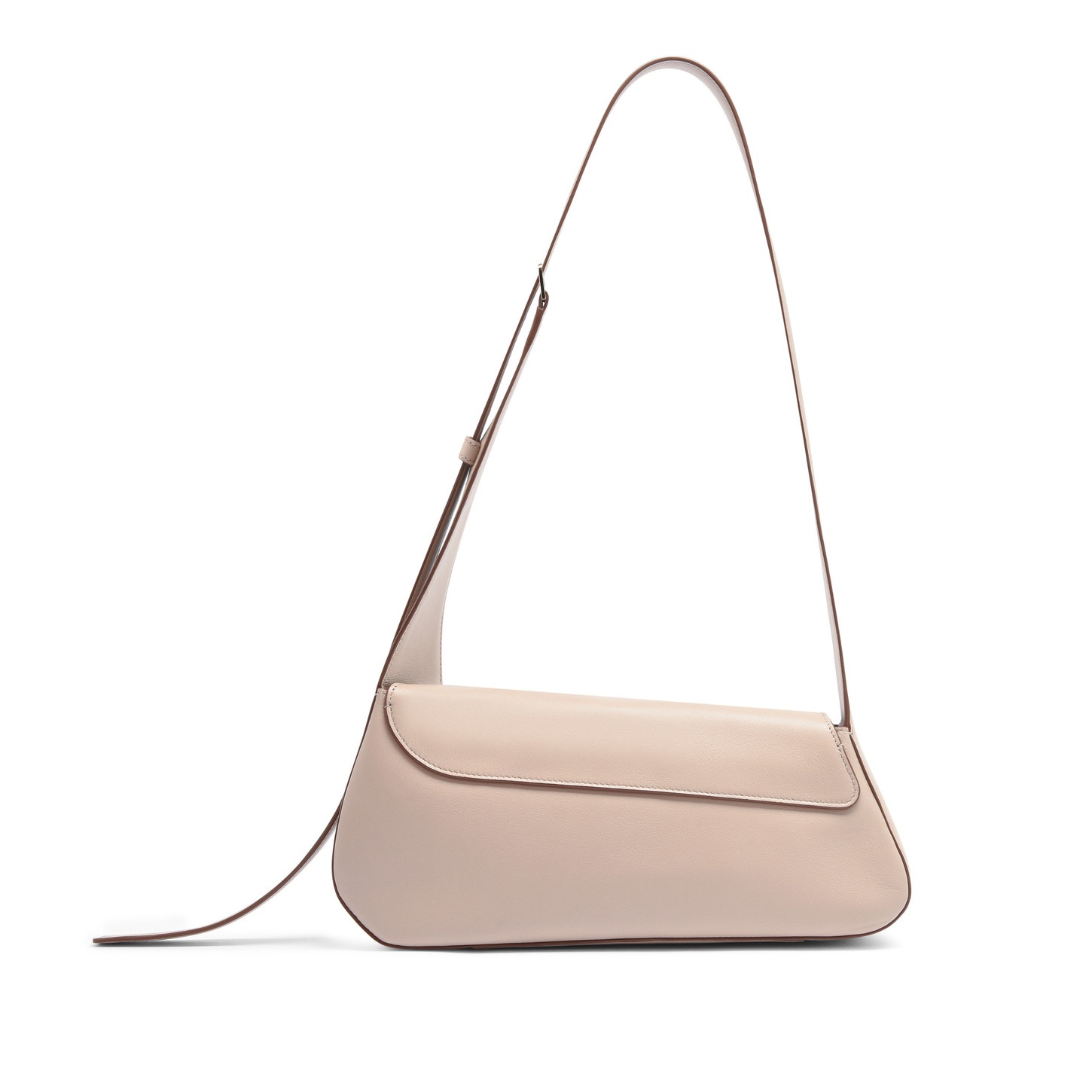 Beige leather The Pluto bag - 3