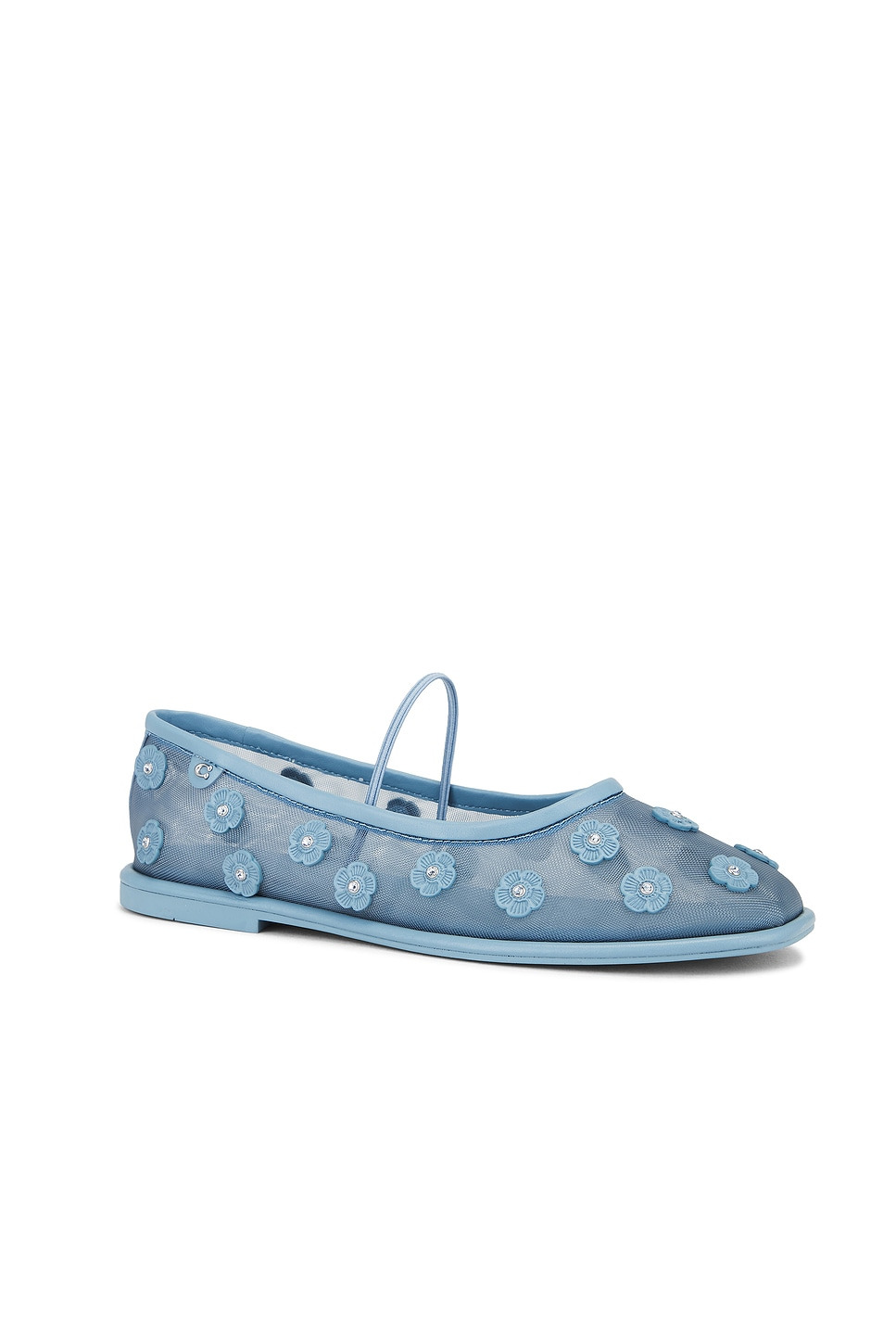 Emilia Tea Rose Mesh Mary Jane - 2