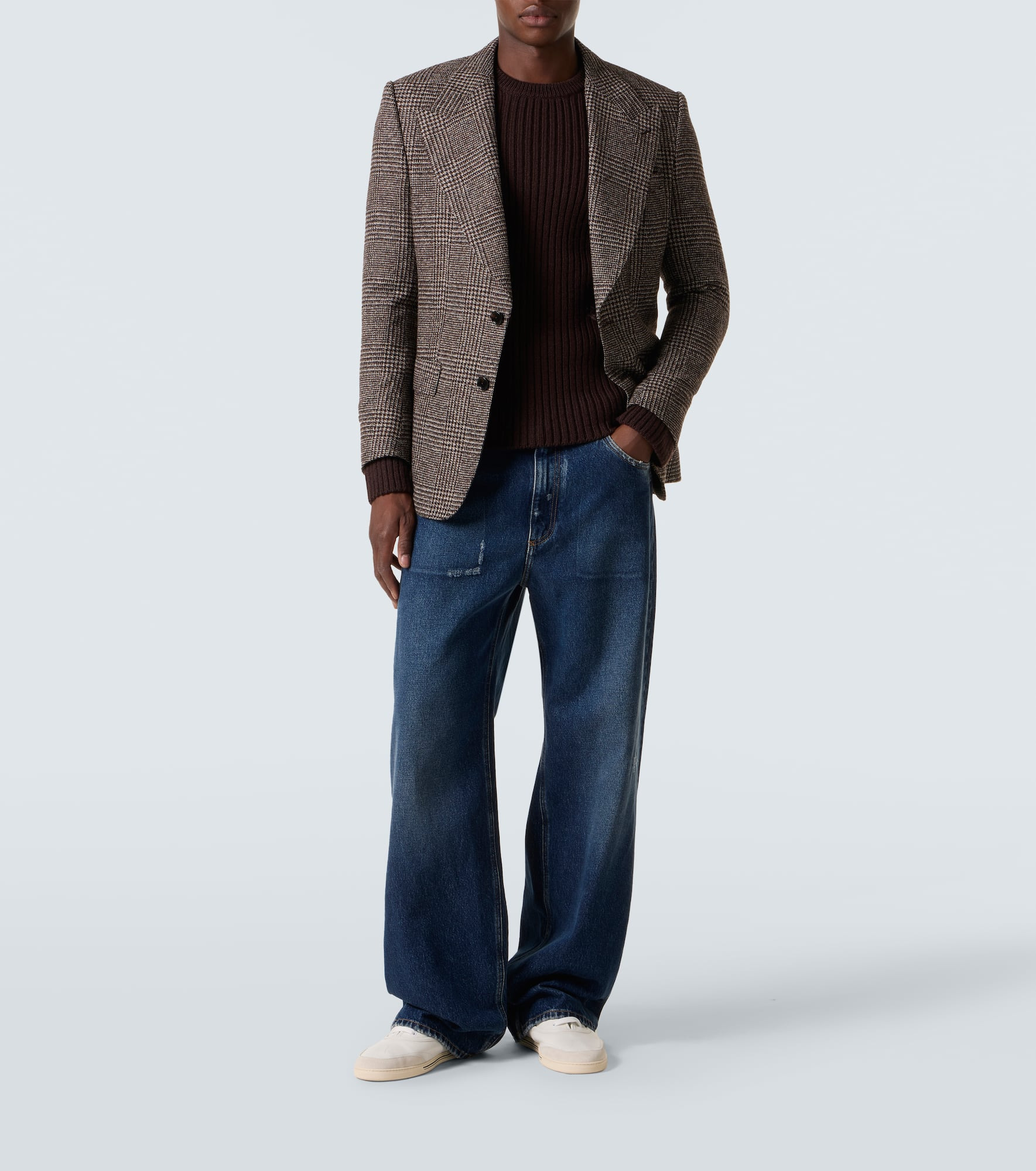Low-rise wide-leg jeans - 2