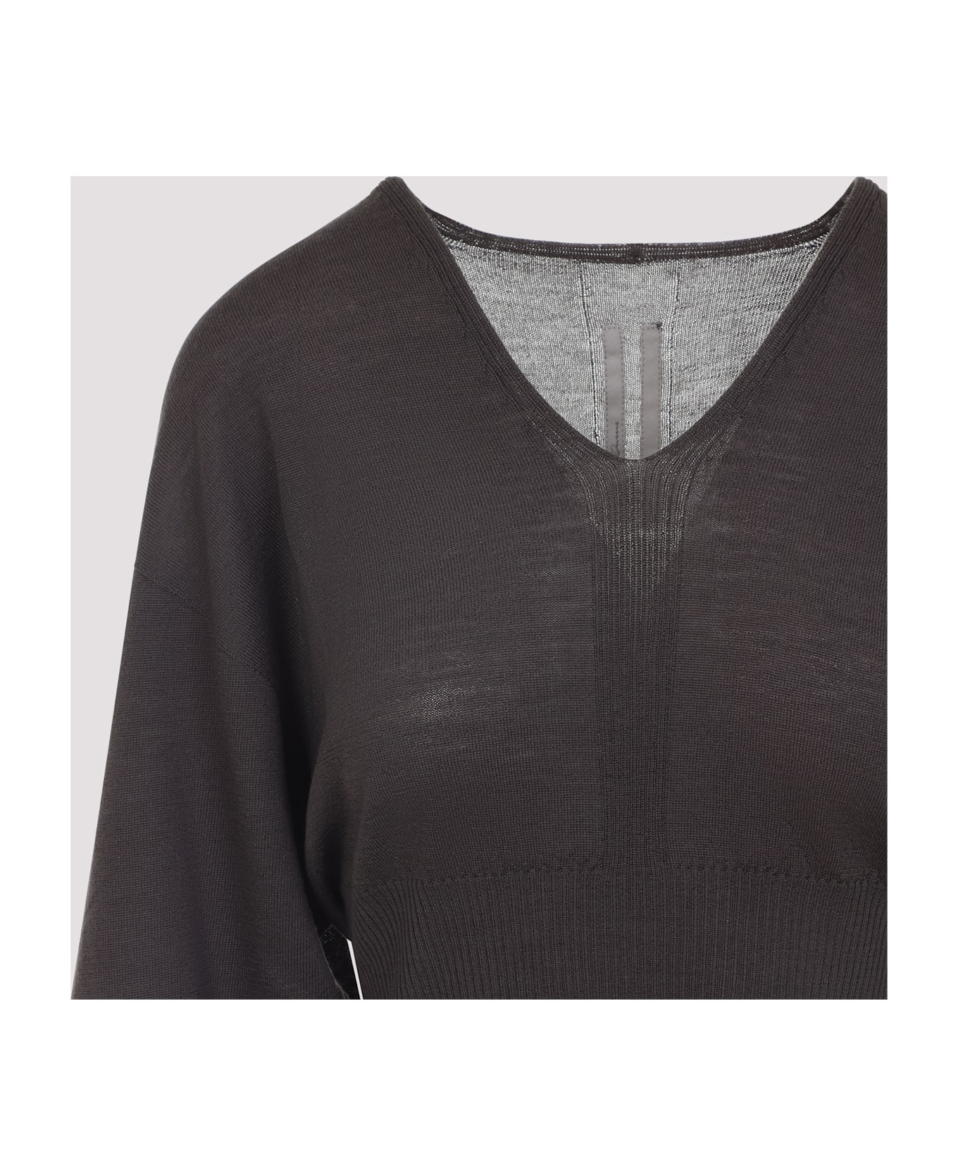 V Cropped Pullover - 5