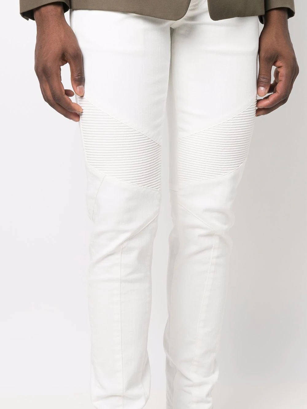 multi-cuts tapered jeans - 5