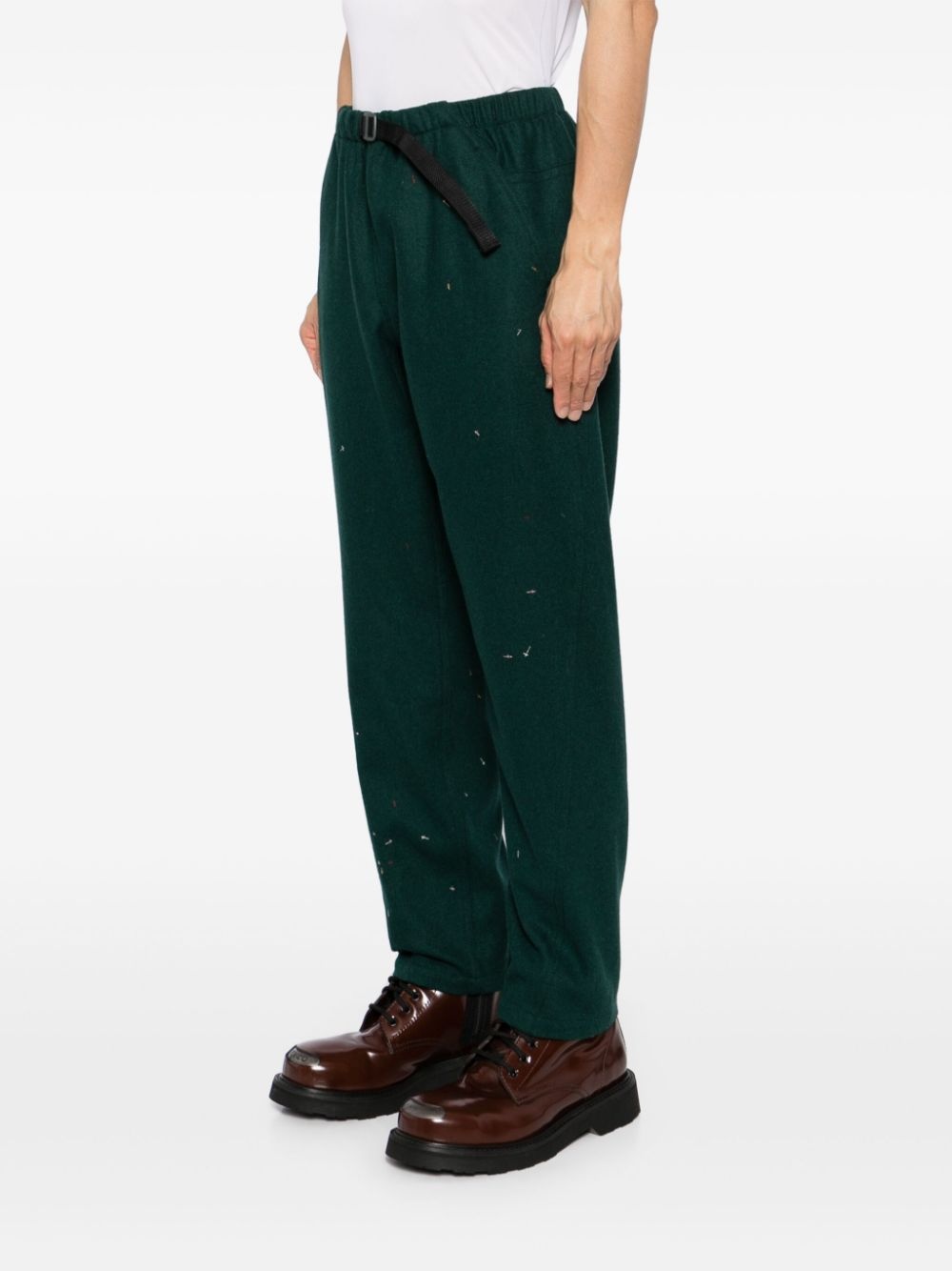 embroidered pants - 3