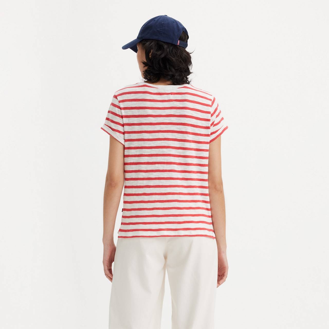 STRIPED MARGOT SHORT SLEEVE T-SHIRT - 4