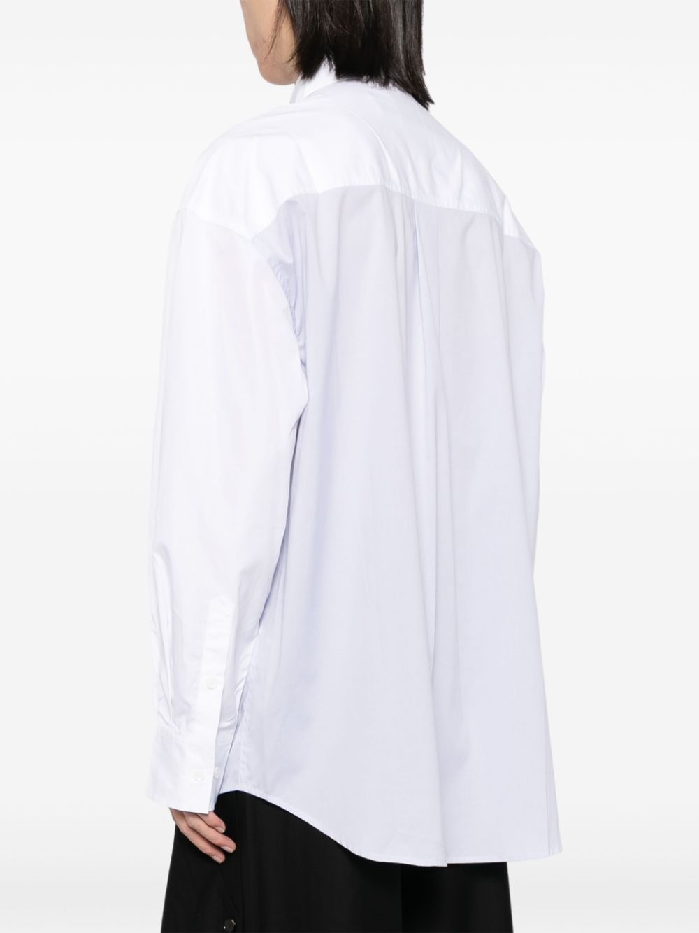 panelled shirt - 4