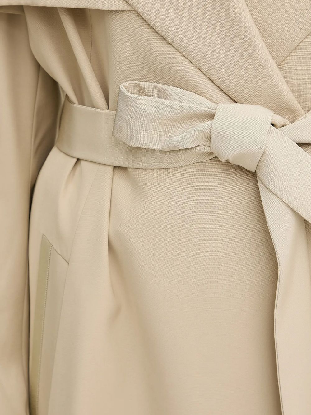 Calissya belted lapel trench coat - 5