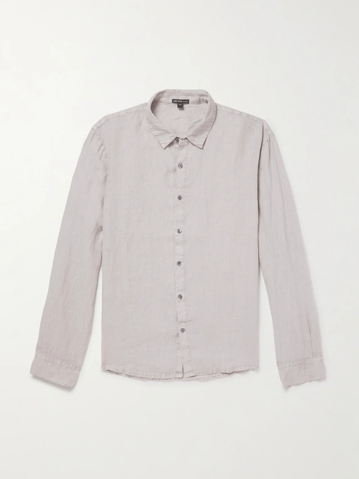 Garment-Dyed Linen Shirt - 1