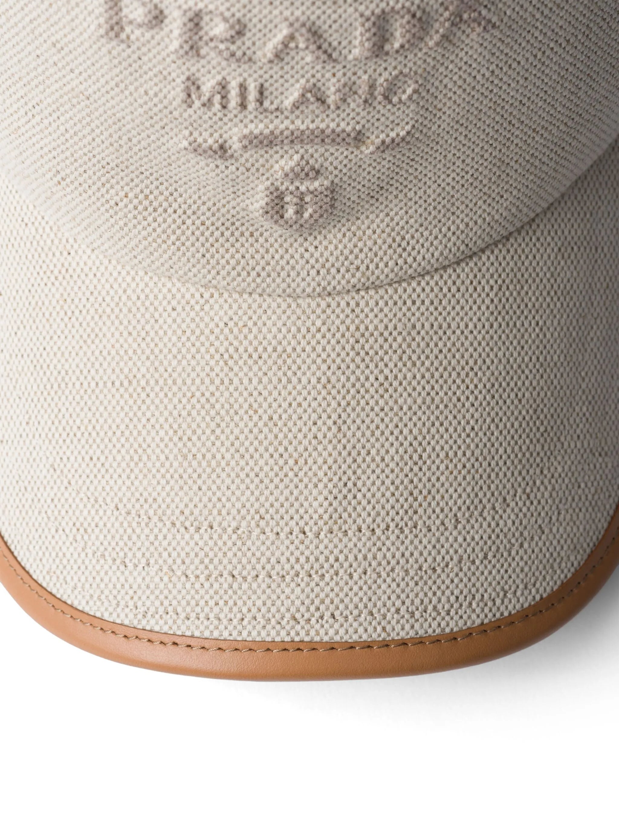 Prada Logo-embossed Cotton Cap - 3