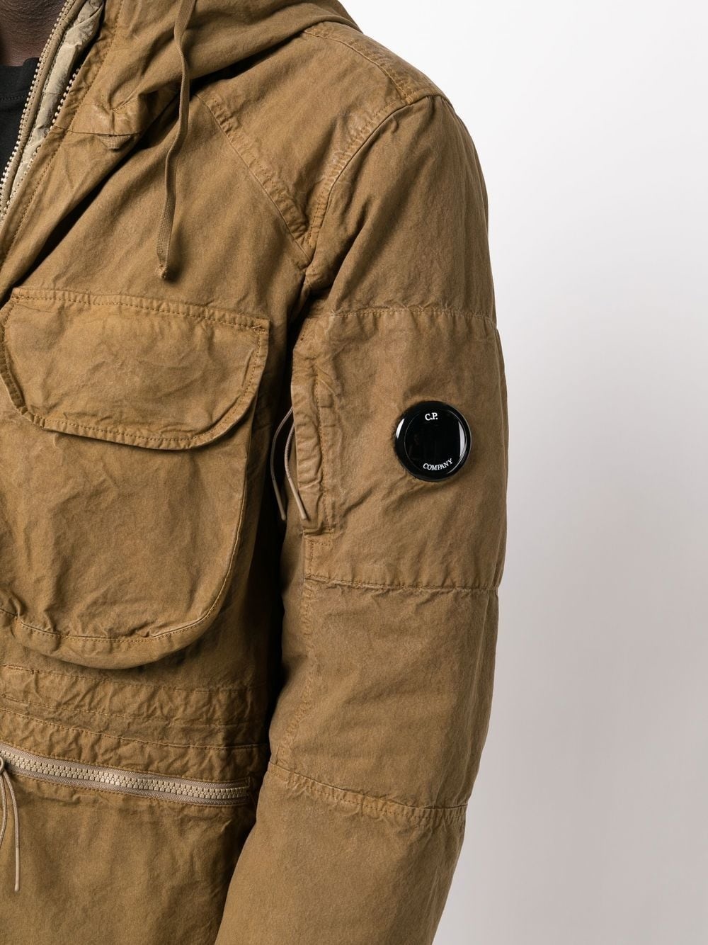 Lens-detail patch-pocket jacket - 5