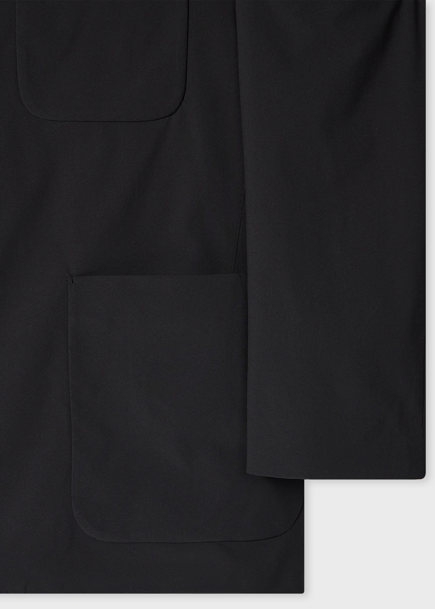 Black Two-Way Stretch Work Jacket - 3