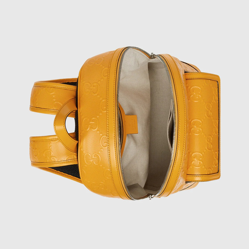 GG embossed backpack 7