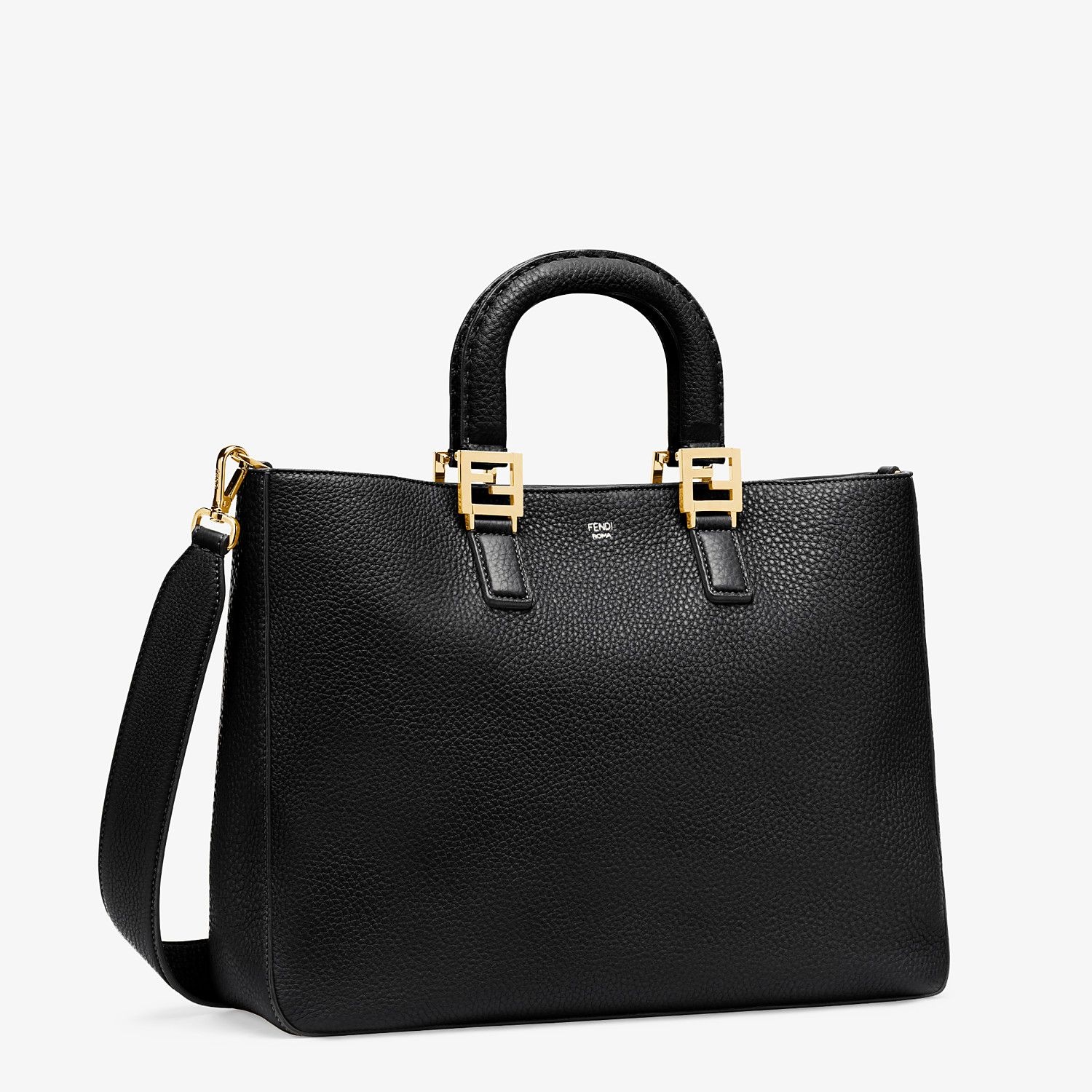 Black leather bag - 2