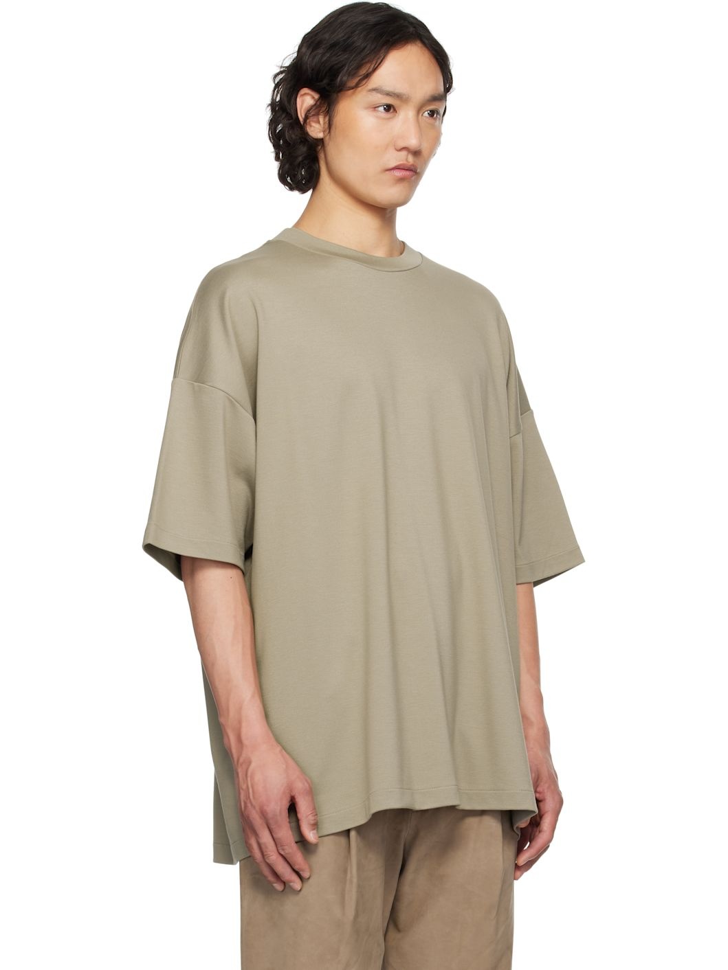 Taupe Milano Short Sleeve T-shirt - 2