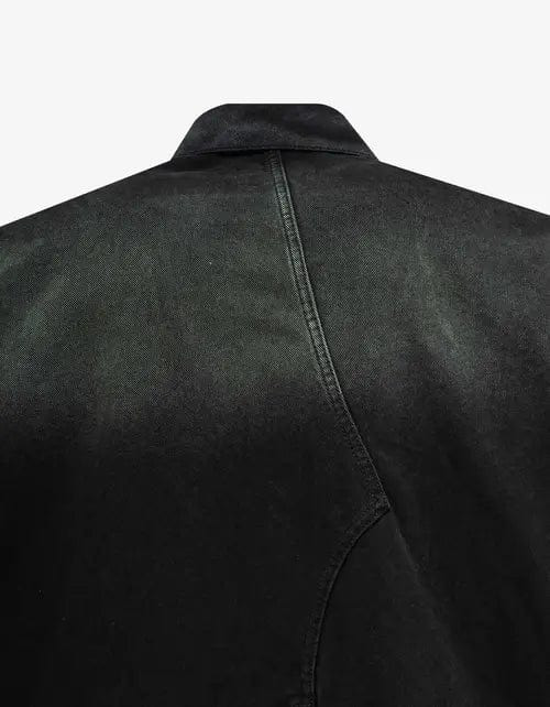 Balenciaga Black Deconstructed Denim Jacket - 4