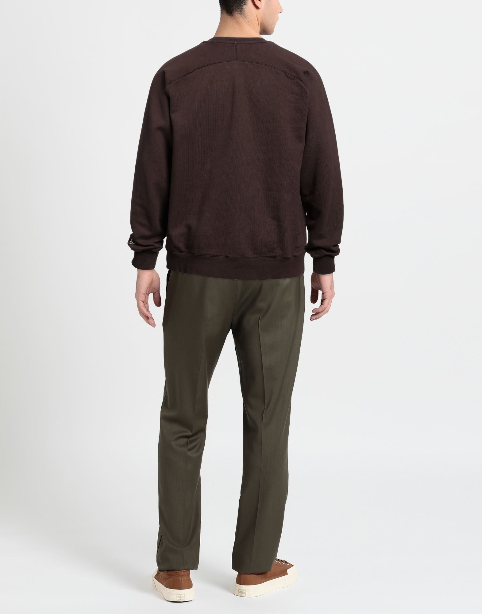 Brown Men's Sweatshirt - 3