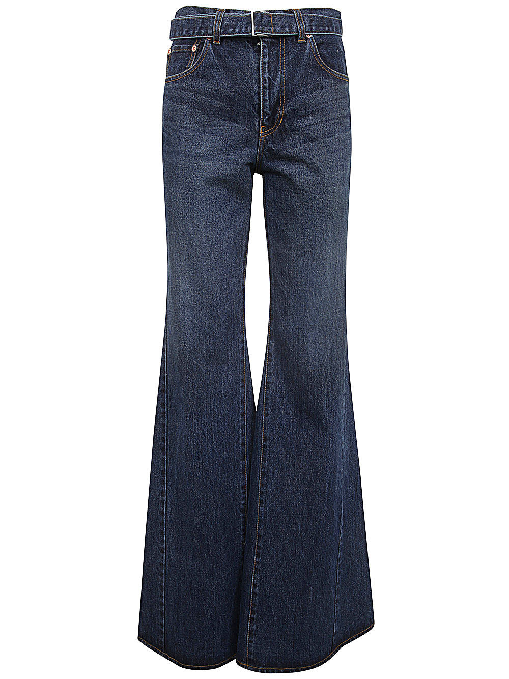Sacai Women Denim Pants - 6