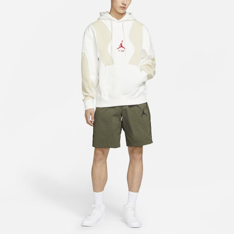 Air Jordan x OFF-WHITE Crossover Embroidered logo Casual Sports 'White' CV0541-134 - 3