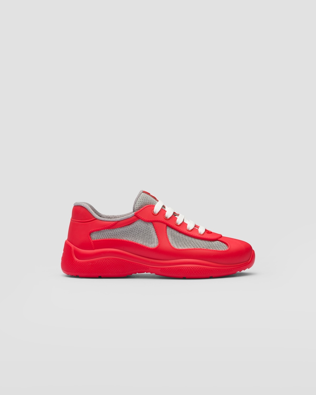 Prada America's Cup Soft rubber and bike fabric sneakers - 1