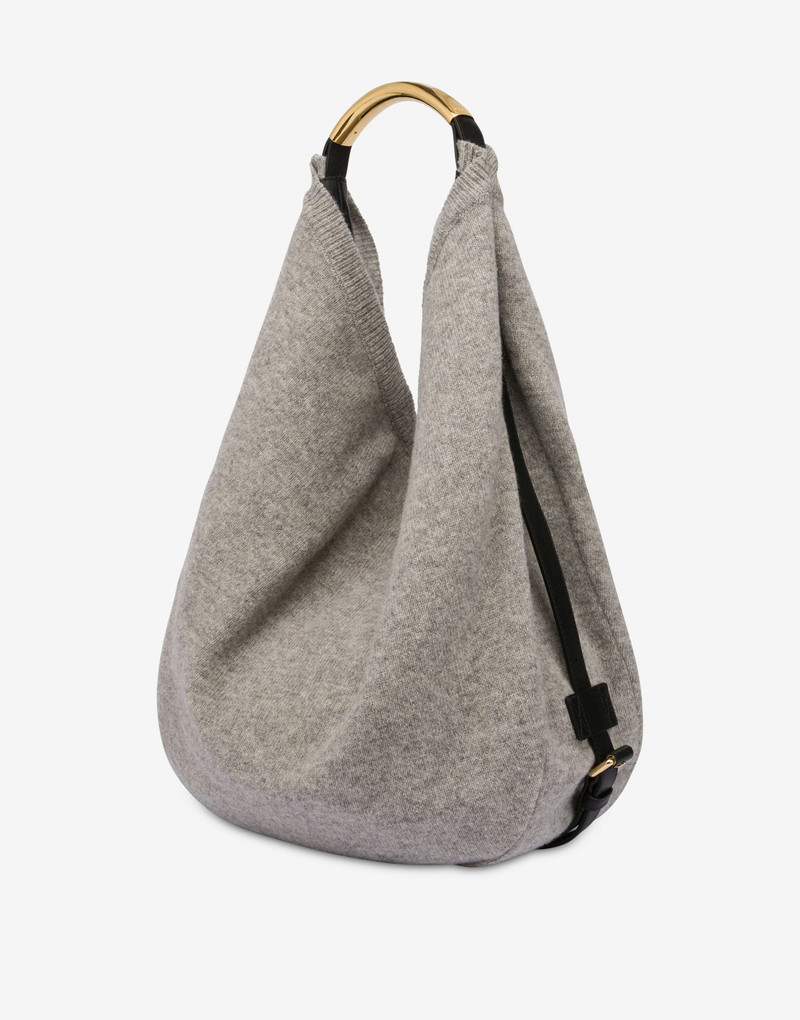 MOSCHINO HANDLE ME BAG IN SHETLAND 2