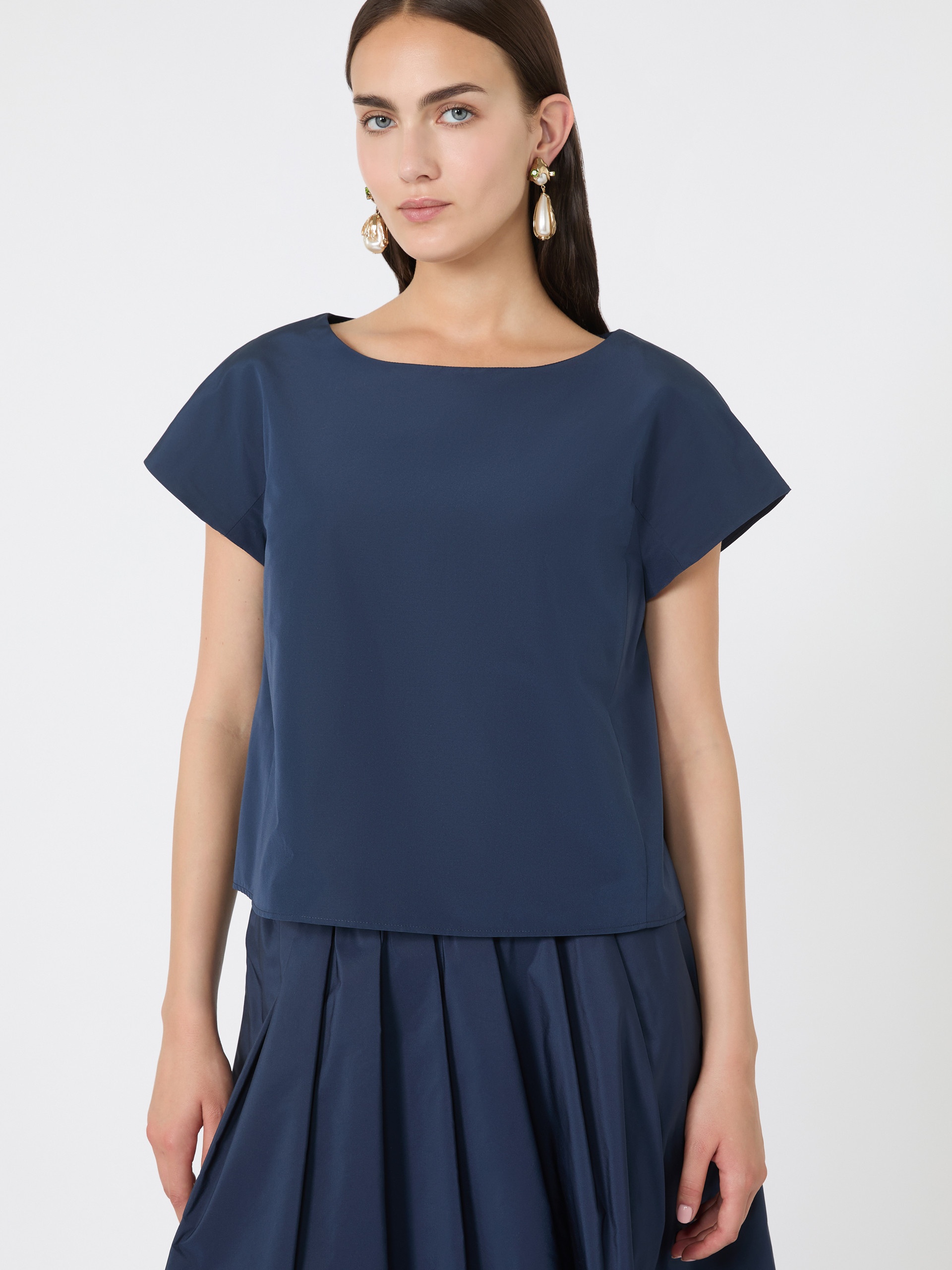 PARANA Taffeta boxy top - 5
