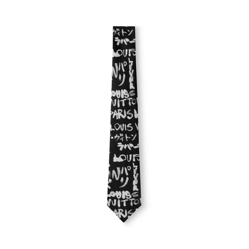 LV Scribble Tie 1