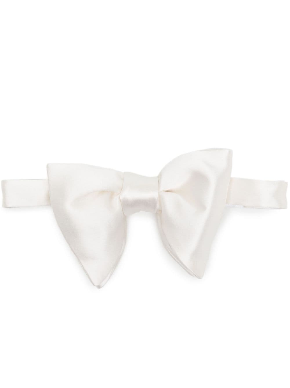 silk satin bow tie - 1