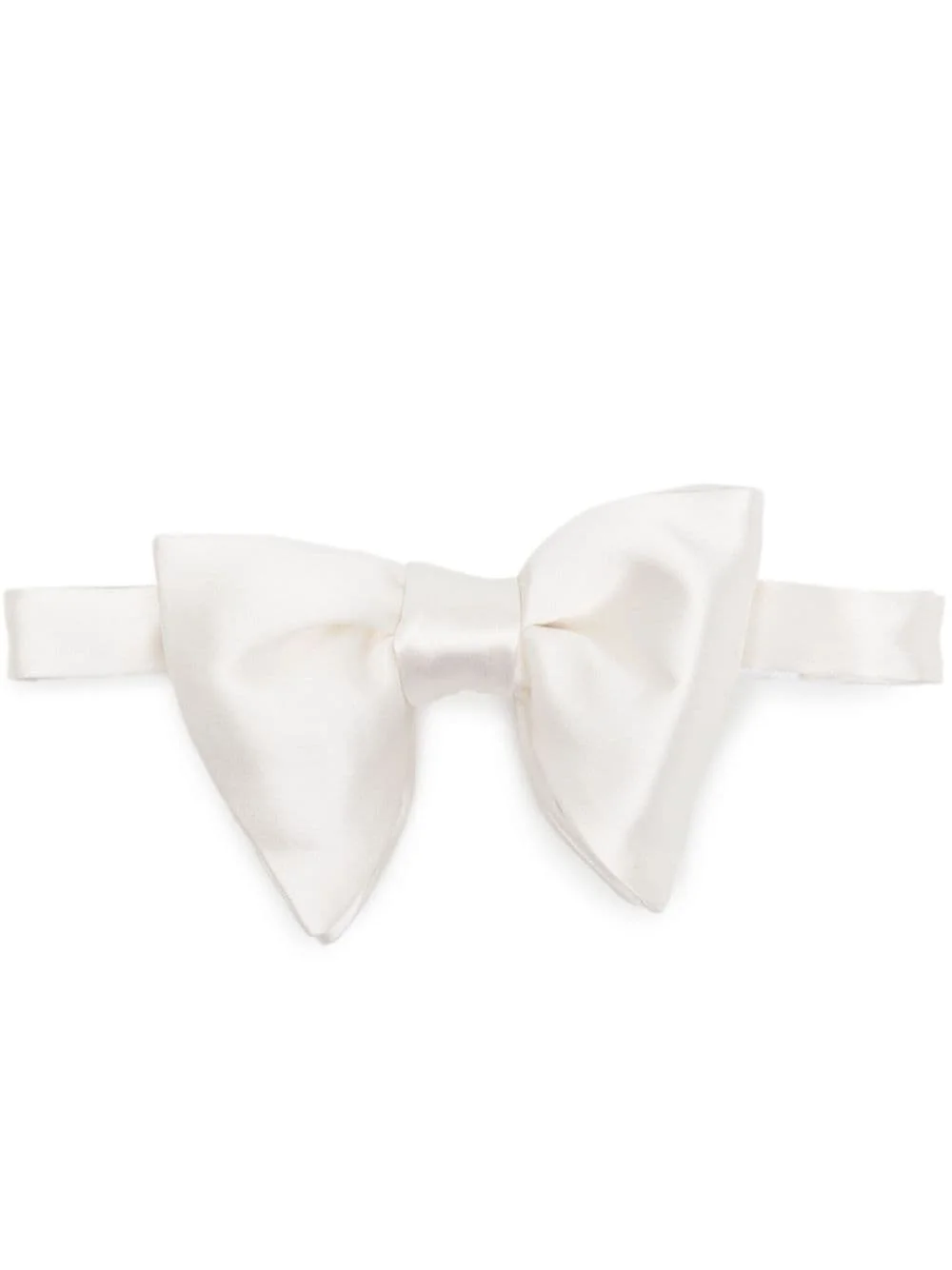 silk satin bow tie - 1