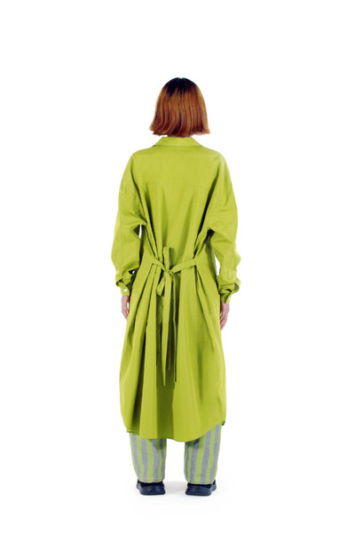 SUNNEI WRAPPED DRESS / olive outlook